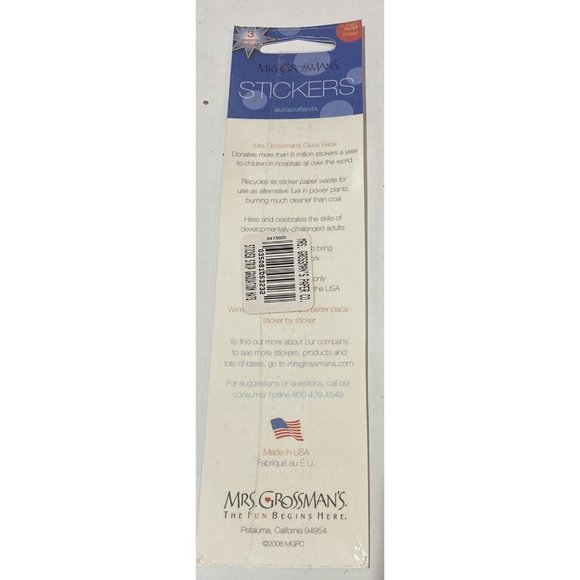 Mrs Grossman Vintage Stickers Graduate Graduation Hat Cap Sticker Sheets 2000s - Picture 3 of 5